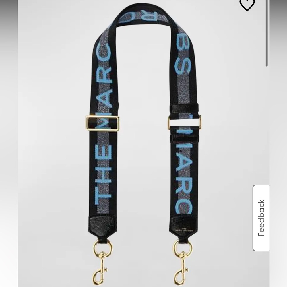 EUC Blue Marc Jacobs Webbing Strap